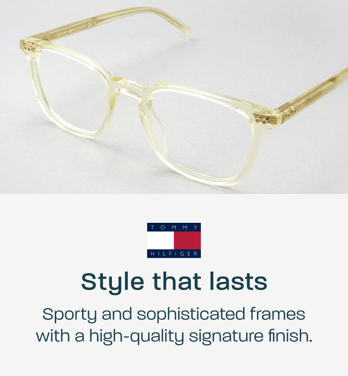 Glasses Direct ™ -TH 1983 - Rectangle Black Frame Glasses For Men